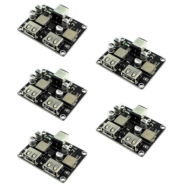 5pcs 2Way 2 Channel Module 12V 24V to QC2.0 QC3.0 Power Module USB Converter Board Power Converters von YOURRYONG DE