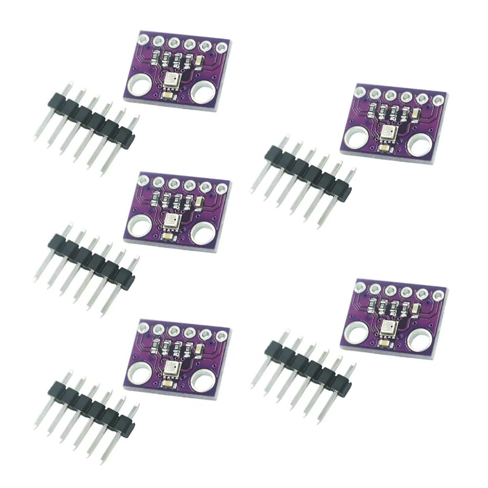 5pcs 3.3V Digital Temperature Humidity Sensor Atmospheric Barometric Pressure Board Sensor Module von YOURRYONG DE