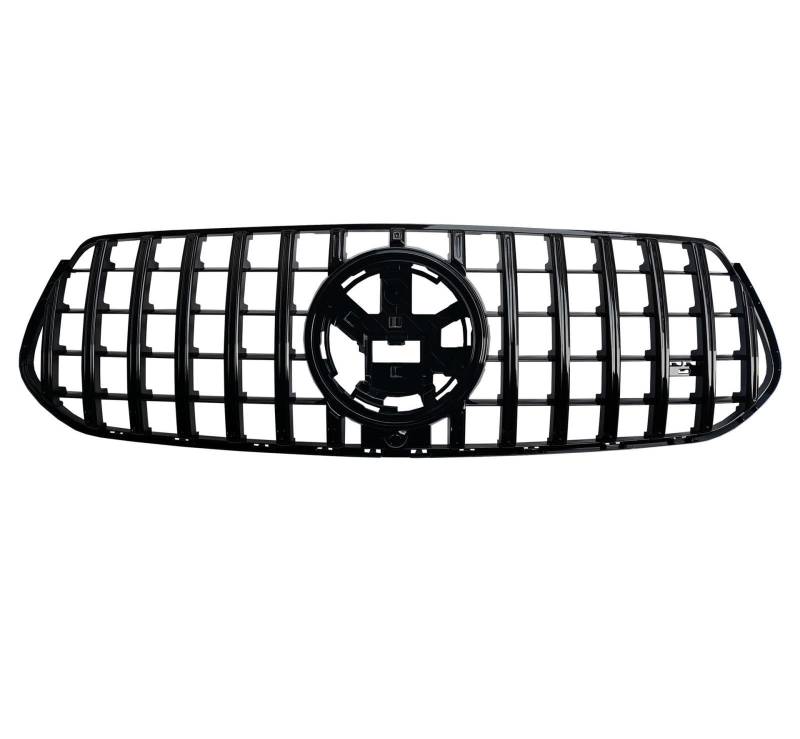 Kühlergrill Front Grill Für Mercedes Benz GLE CLASS W167 2024 GT GLE53 GLE63 2024, Verschleißfest wetterfest und langlebig Sport Stil Autoersatzteile Dauerhaft Grill,Black von YPJHMXQXQ