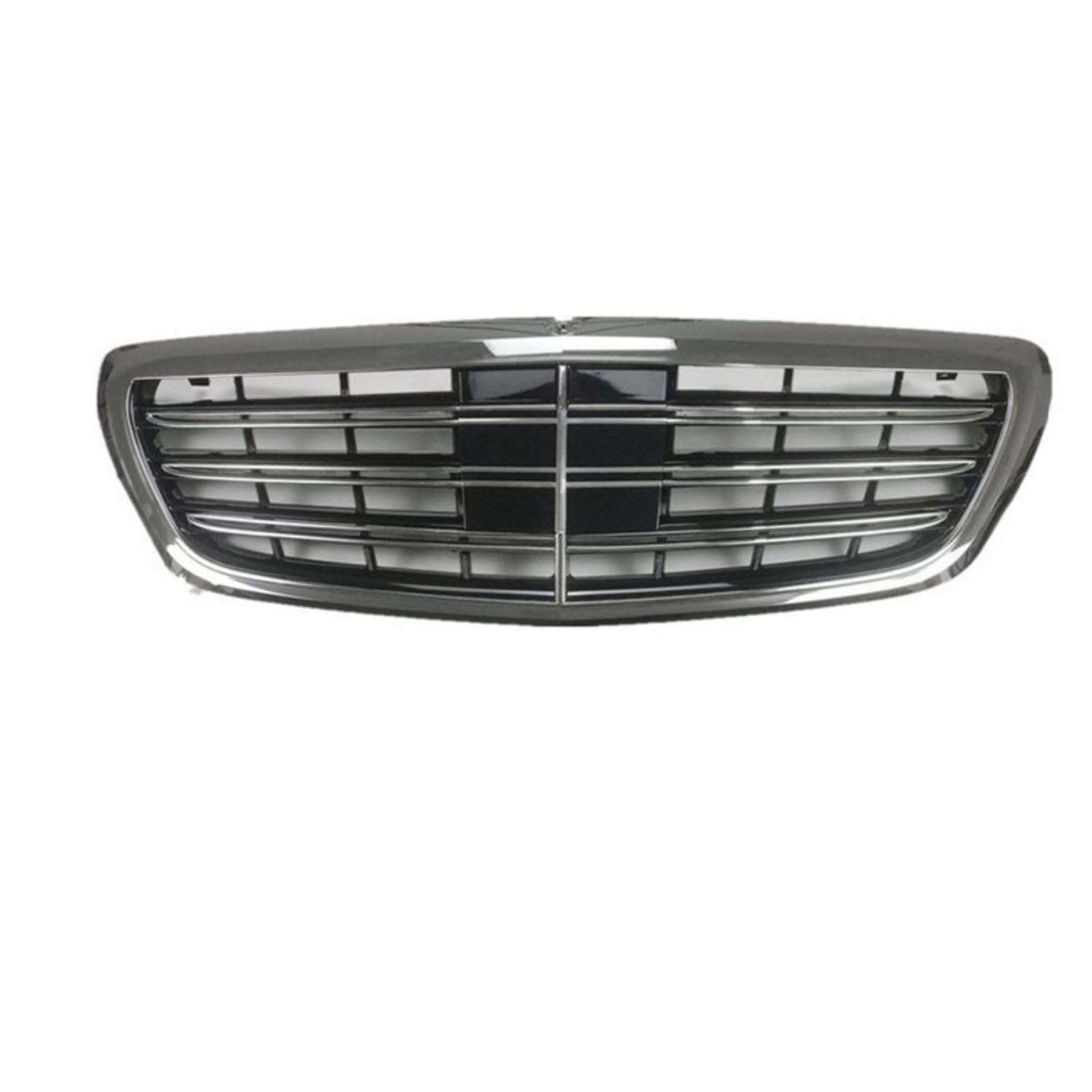 Kühlergrill Front Grill Für Mercedes Benz W222 (WITH ACC) AMG S63 S65, Verschleißfest wetterfest und langlebig Sport Stil Autoersatzteile Dauerhaft Grill,Silver von YPJHMXQXQ