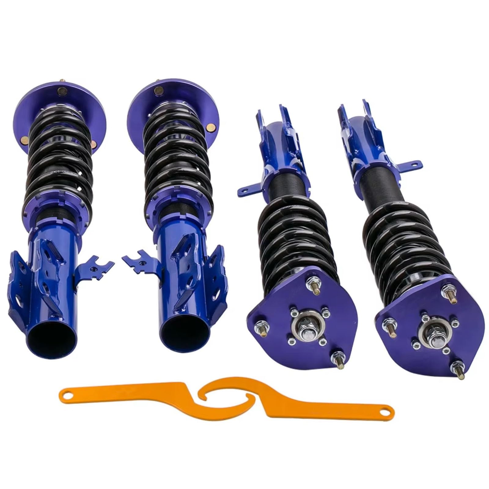 Gewindefahrwerk Verstellbar Set Kompatibel Mit Toyota Für Camry 1992–2001 Für Avalon 1995–2003 Für Solara 1999–2003 Gewindefahrwerke Kits Gewindefahrwerke Federbeine Stoßdämpfer Autoteile(Blue) von YPLVWSOYQ