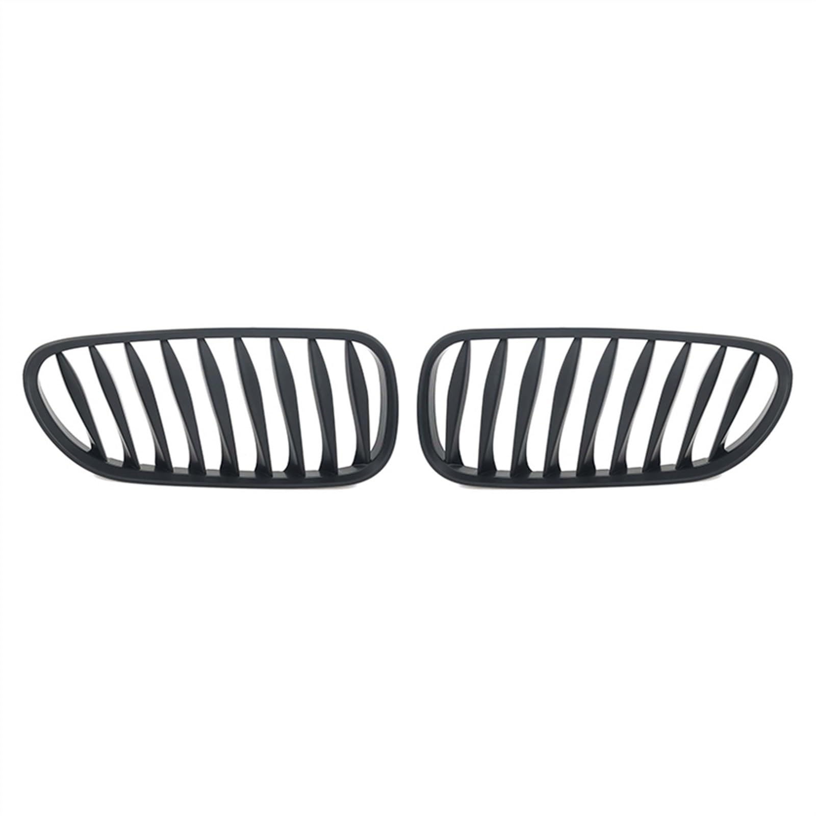 Nieren Kühlergrille Kompatibel Mit E85 E86 Z4 2003 2004 2005 2006 2007 2008 1 Paar Auto Front Niere Grill Lufteinlass Grill Auto Front Grills Stoßstange Haube Obere Grilla Abdeckung(Matte Black) von YPLVWSOYQ