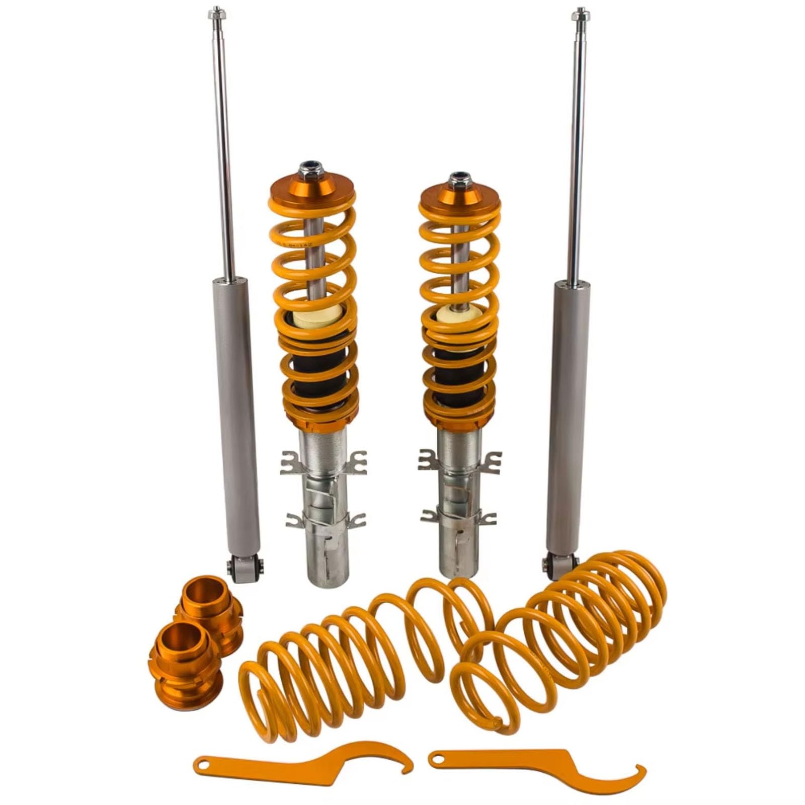 YPLVWSOYQ Gewindefahrwerk Verstellbar Set Kompatibel Mit TT 8N3 1998 1999 2000 2001 2002 2003 2004 2005 2006 Gewindefahrwerk Stoßdämpfer Stoßdämpfer Autoteile von YPLVWSOYQ