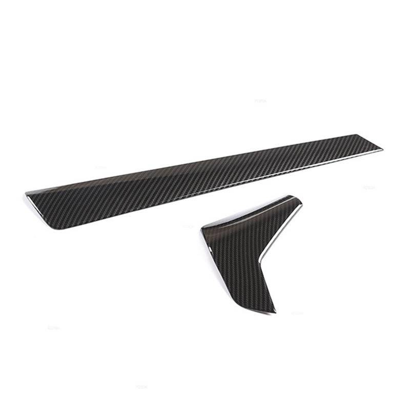 YPLVWSOYQ Kompatibel Mit 3er G20 G28 2019 2020 2021 LHD Car Styling Carbon Fiber Texture Center Dashboard Panel Beifahrerseitenabdeckungsverkleidung Klimaanlage Outlet Trim von YPLVWSOYQ