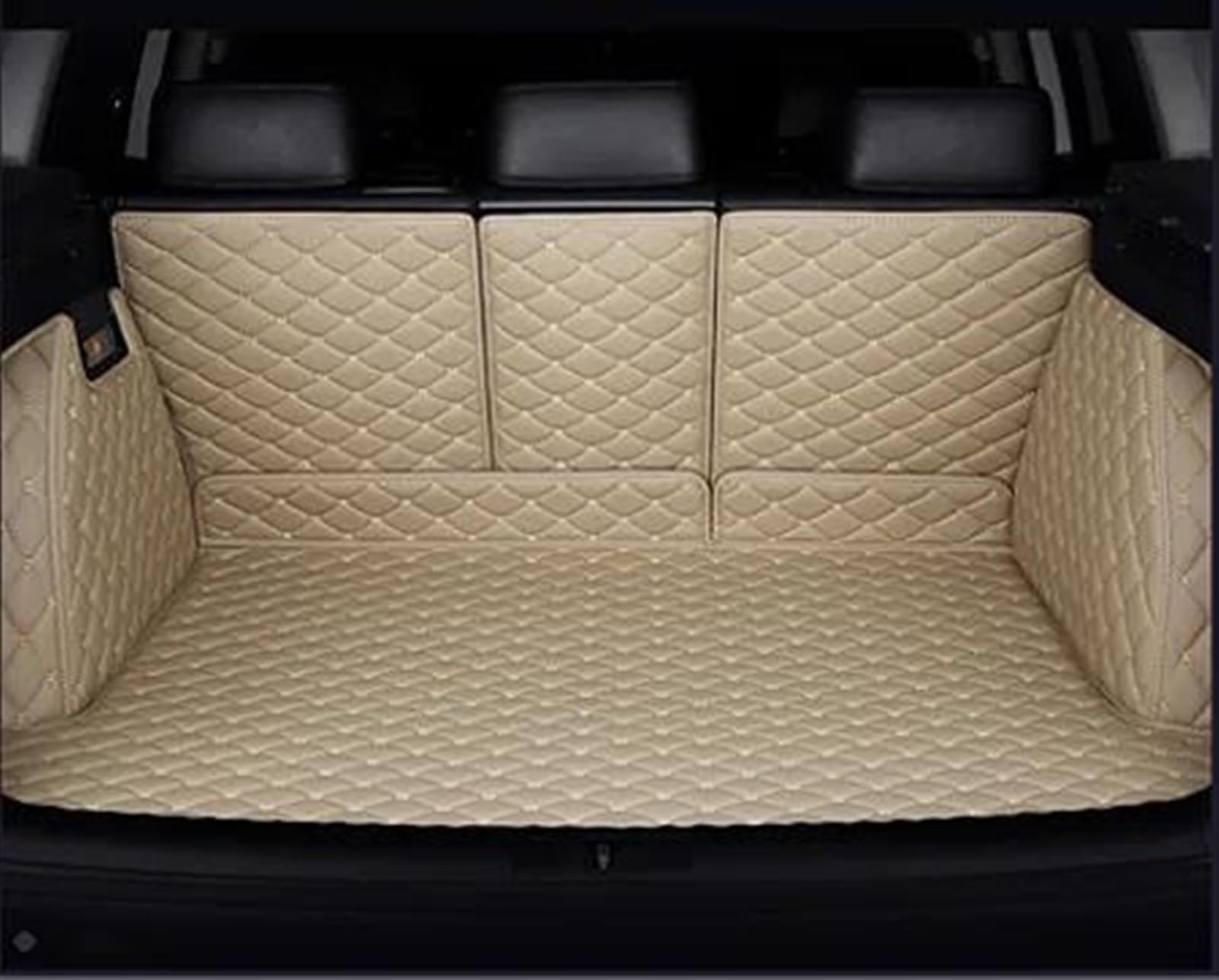 YPLVWSOYQ Kompatibel Mit A1 A3 A4 B8 B7 B6 B5 A6 C6 C7 A8 A8L Q3 Q5 Q7 Kofferraummatte Auto Styling Wasserdichter Autoteppich Cargo Liner Kofferraummatten(color1) von YPLVWSOYQ