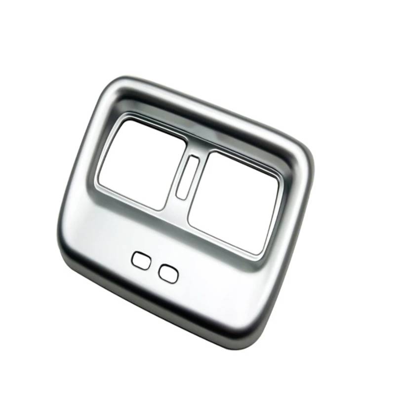 YPLVWSOYQ Kompatibel Mit Toyota Für Crown Für Cossover 2023 2024 Auto Hinten Klimaanlage Outlet Vent Abdeckung Armlehne Zurück Outlets Trim Rahmen Klimaanlage Outlet Trim(Silver) von YPLVWSOYQ