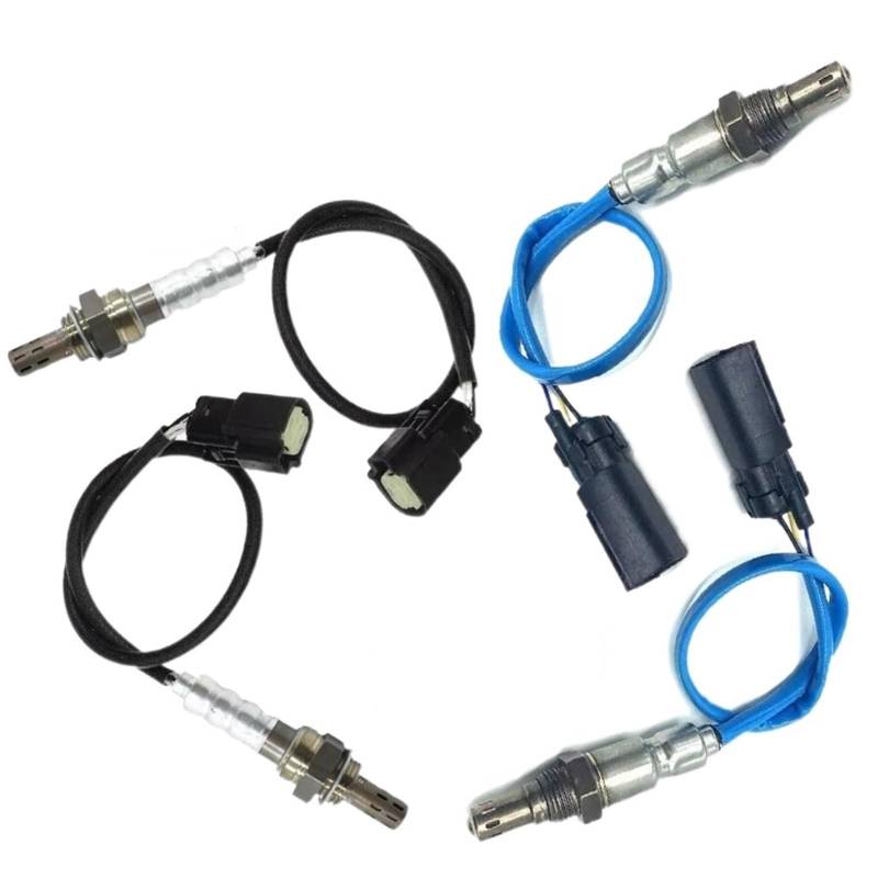 YPLVWSOYQ Lambdasonde Kat Kompatibel Mit Ford Für Mustang Für Escape 2011 2012 2013 2014 4-teiliger O2-Sauerstoffsensor Für Up+Downstream-Sensor OEM: 234-5038 4490/4491 von YPLVWSOYQ