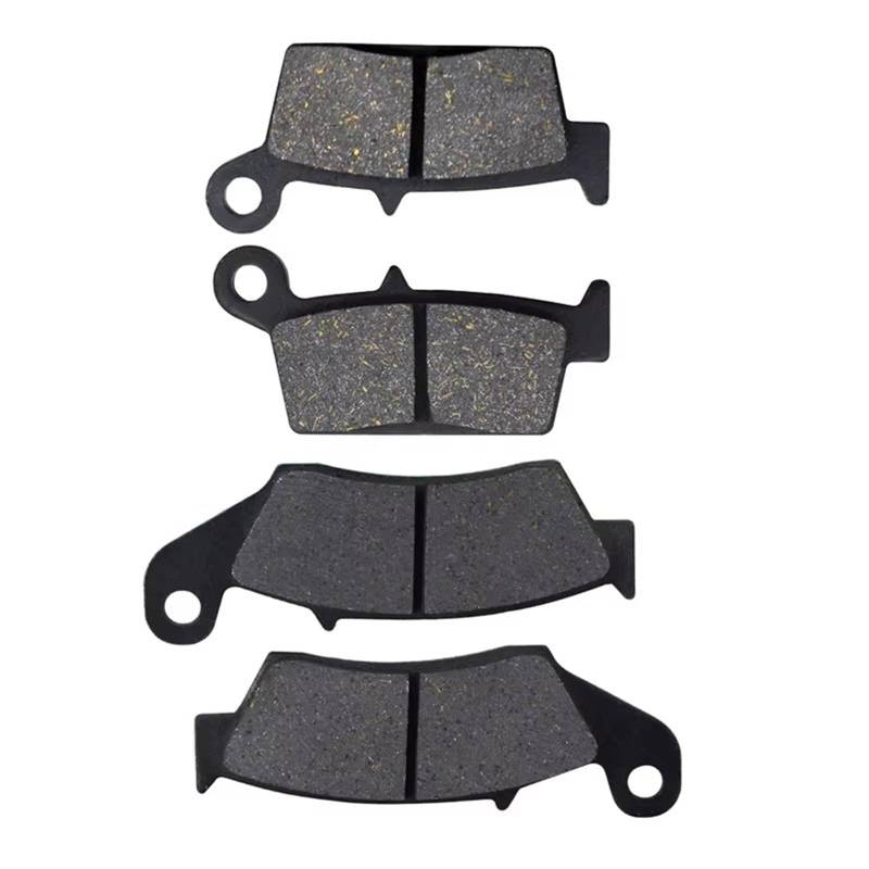 YPLVWSOYQ Motorrad　Bremsbeläge Kompatibel Mit CR125 CR250 CR500 R 1987–2001 Motorrad-Bremsbeläge Zubehör Motorrad-Bremsbeläge Vorne Und Hinten Motorrad-Bremsbelag-Set(Front and Rear) von YPLVWSOYQ