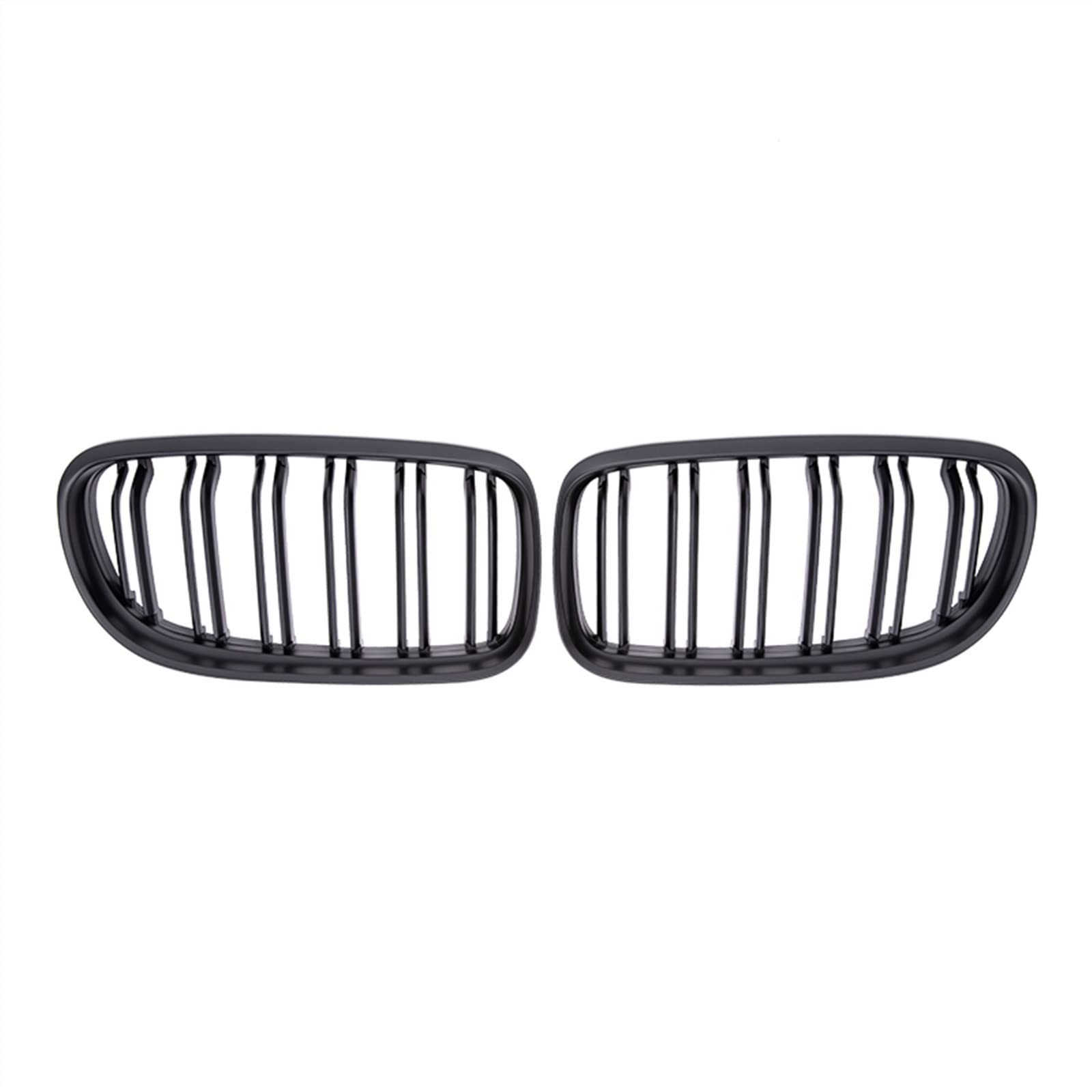 YPLVWSOYQ Nieren Kühlergrille Kompatibel Mit 3er Für E90 2009 2010 2011 2012 Nierengitter Lufteinlass Grill Auto Frontgitter Stoßstange Motorhaube Obere Gitterabdeckung(Matte Black) von YPLVWSOYQ