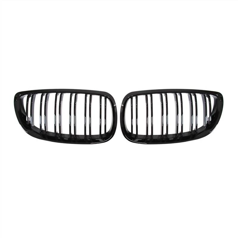 YPLVWSOYQ Nieren Kühlergrille Kompatibel Mit 3er Für E92 E93 M3 2006 2007 2008 2009 2 Tür Nierengitter Lufteinlass Grill Auto Frontgitter Stoßstange Motorhaube Obere Gitterabdeckung von YPLVWSOYQ