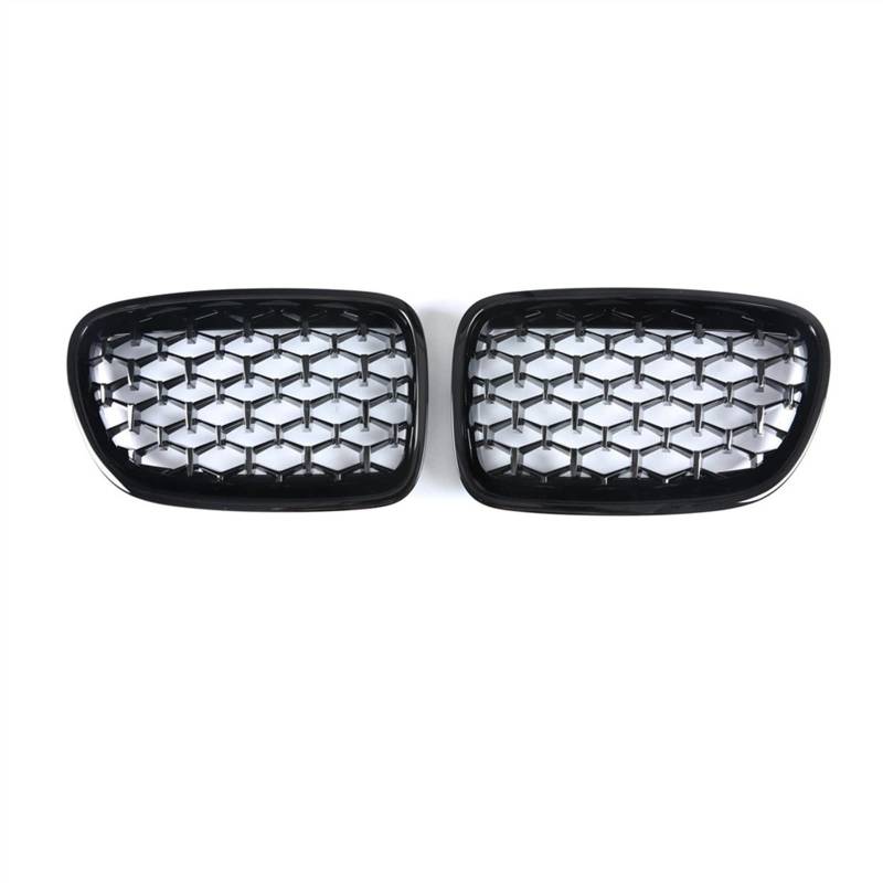 YPLVWSOYQ Nieren Kühlergrille Kompatibel Mit 5er Für GT F07 528i 535i 550i 2012 2013 2014 Nierengitter Lufteinlass Grill Auto Frontgitter Stoßstange Motorhaube Obere Gitterabdeckung(Gloss Black) von YPLVWSOYQ