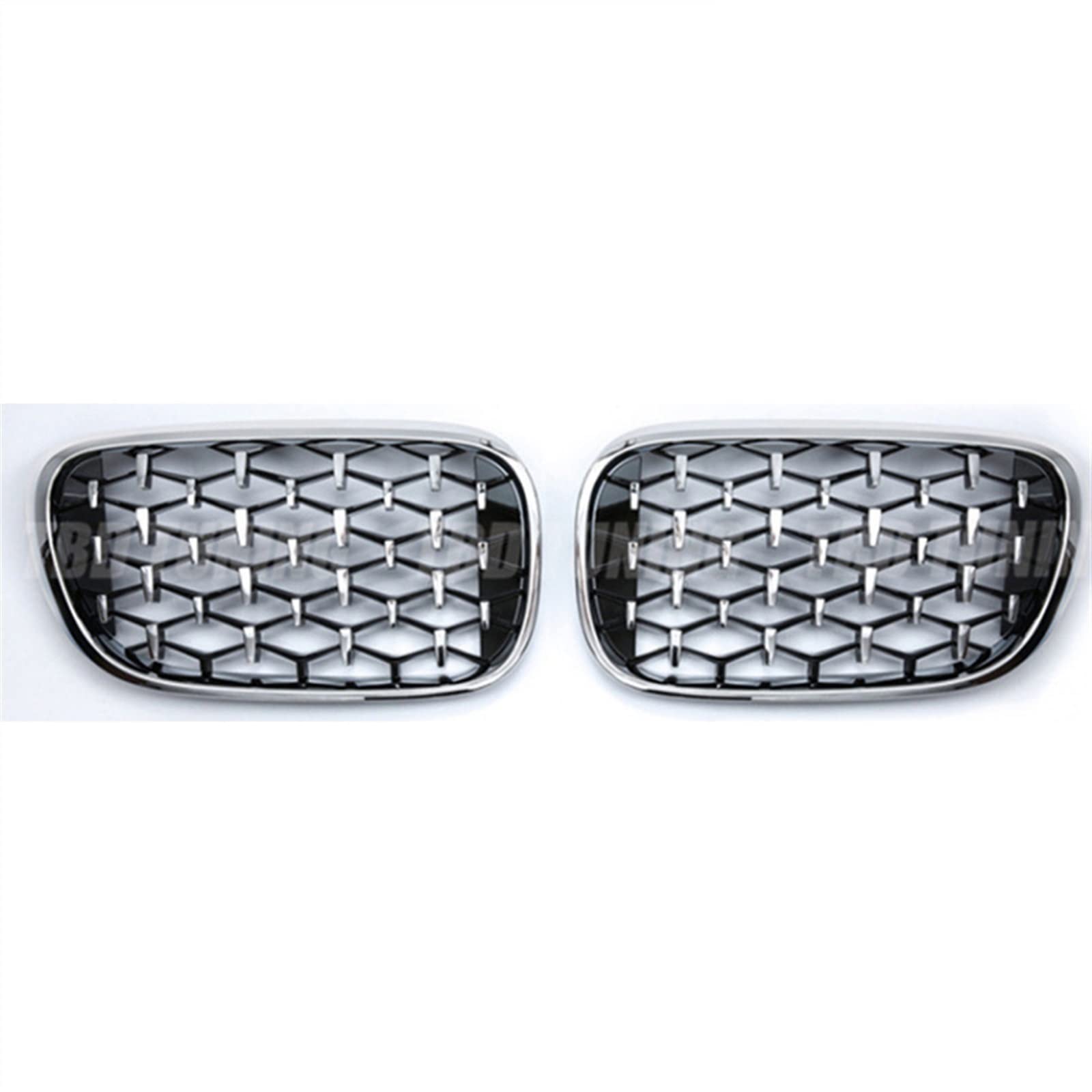 YPLVWSOYQ Nieren Kühlergrille Kompatibel Mit 7er Für G11 G12 730li 740li 2016 2017 2018 2019 Nierengitter Lufteinlass Grill Auto Frontgitter Stoßstange Haube Obere Gitterabdeckung(Silver) von YPLVWSOYQ