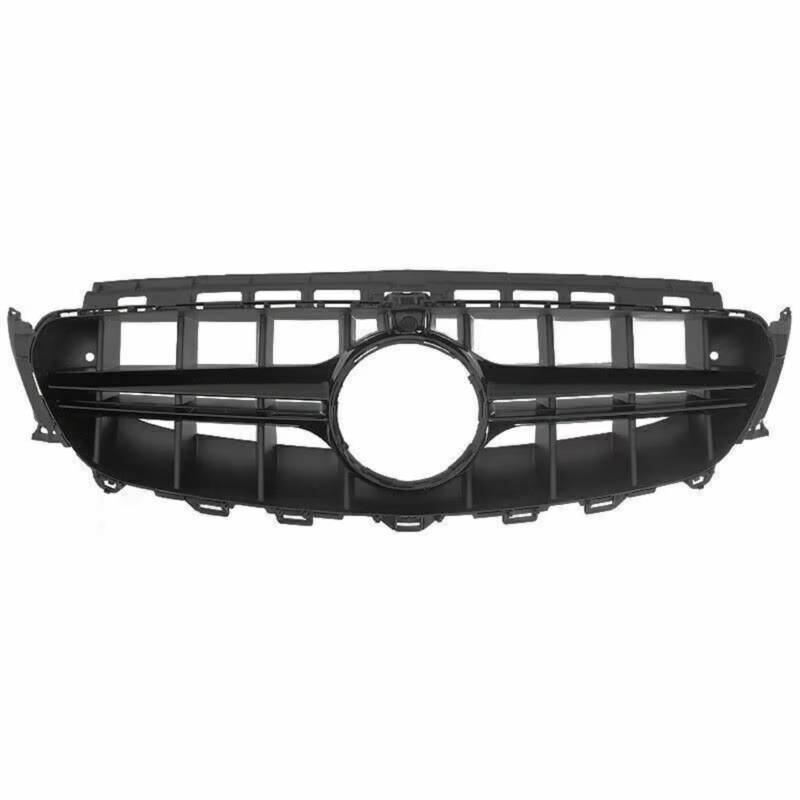 YPLVWSOYQ Nieren Kühlergrille Kompatibel Mit Benz Für W213 E200 E300 E250 E320 E350 E400 2016 2017 2018 2019 2020 Auto-Frontgittergrill Frontstoßstangengrill Mit Kameraloch(Black,A) von YPLVWSOYQ