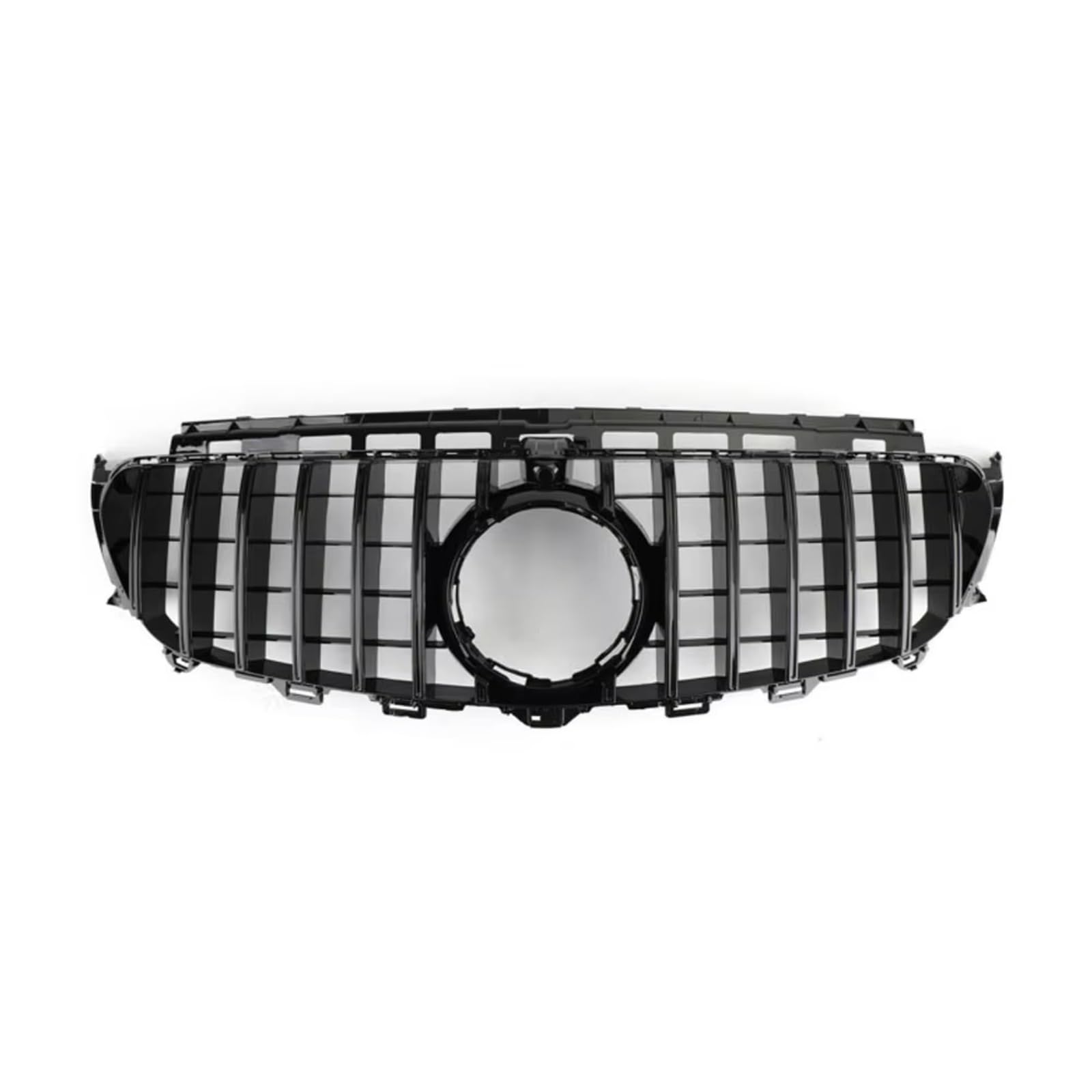 YPLVWSOYQ Nieren Kühlergrille Kompatibel Mit Benz Für W213 E200 E300 E250 E320 E350 E400 2016 2017 2018 2019 2020 Auto-Frontgittergrill Frontstoßstangengrill Mit Kameraloch(Black,GT) von YPLVWSOYQ