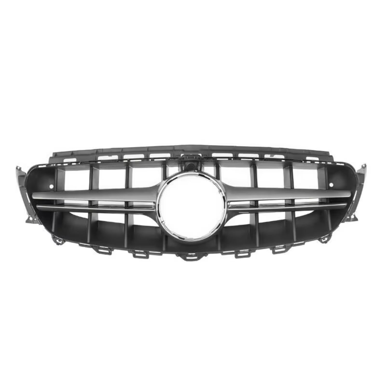 YPLVWSOYQ Nieren Kühlergrille Kompatibel Mit Benz Für W213 E200 E300 E250 E320 E350 E400 2016 2017 2018 2019 2020 Auto-Frontgittergrill Frontstoßstangengrill Mit Kameraloch(Silver,A) von YPLVWSOYQ