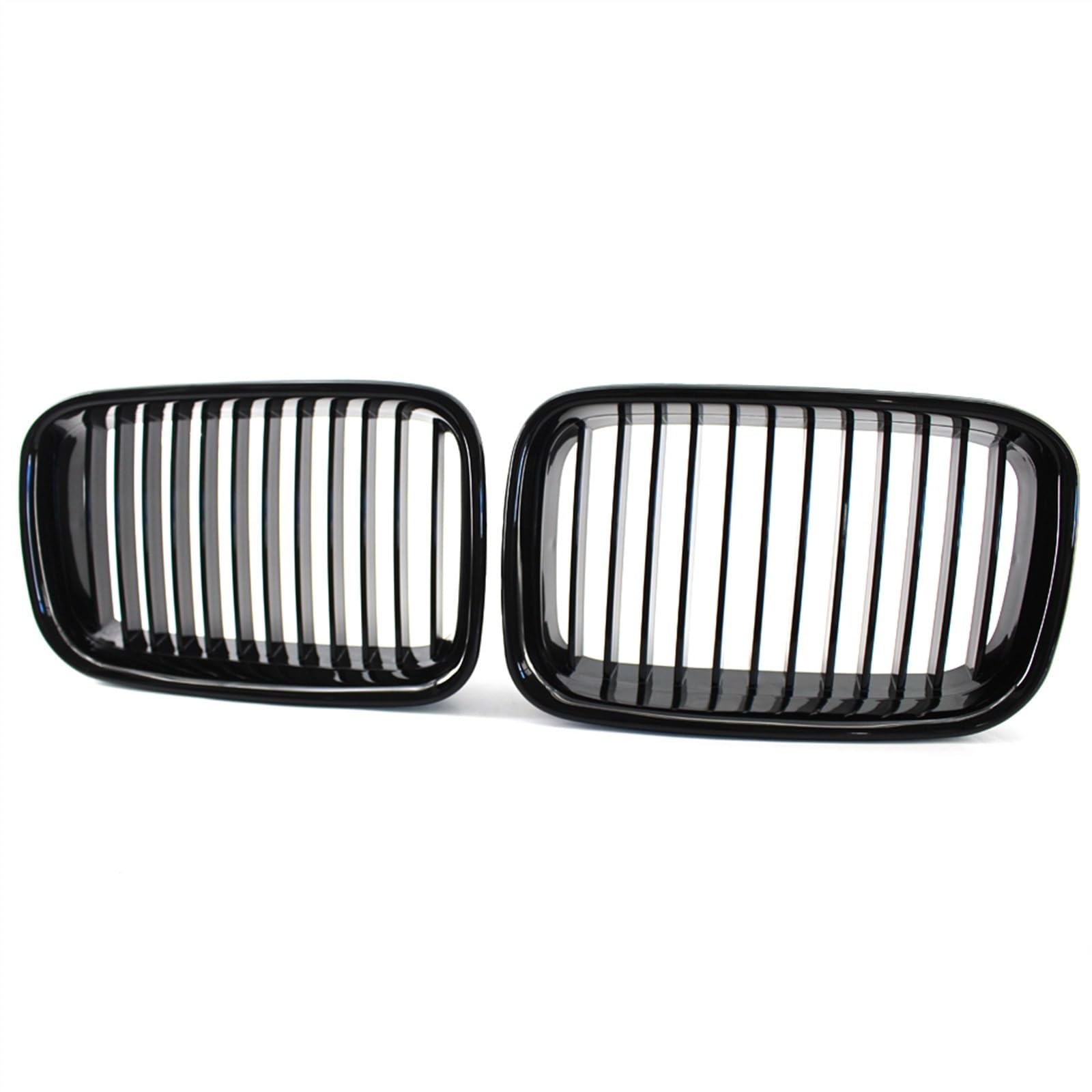 YPLVWSOYQ Nieren Kühlergrille Kompatibel Mit E36 M3 1994 1995 1996 Auto Lufteinlass Grill Stoßstange Haube Front Nierengitter Obere Grillabdeckung(Gloss Black) von YPLVWSOYQ