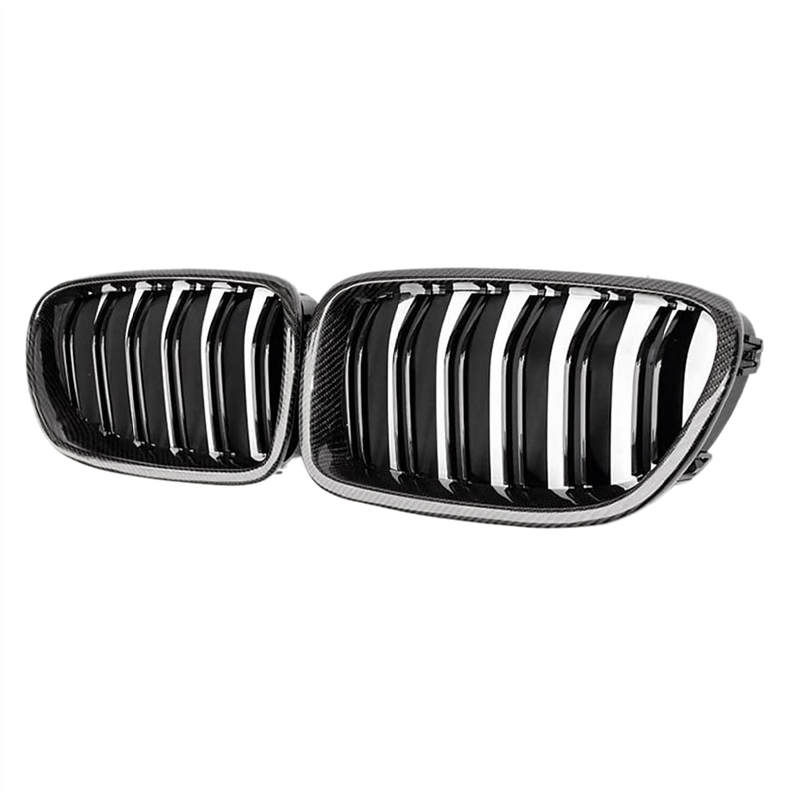 YPLVWSOYQ Nieren Kühlergrille Kompatibel Mit F10 F11 M5 5er 2010 2011 2012 2013 2014 2015 2016 Nierengitter Lufteinlass Grill Auto Frontgitter Stoßstange Haube von YPLVWSOYQ