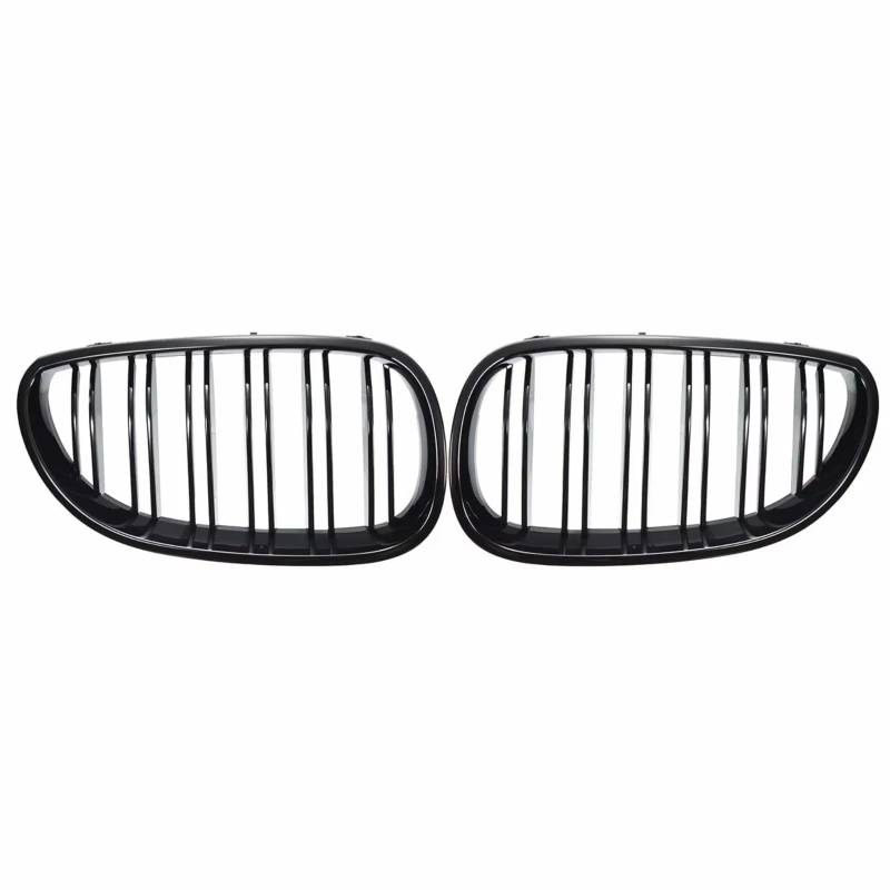 YPLVWSOYQ Nieren Kühlergrille Kompatibel Mit Für E60 E61 Für M5 520i 545i 550i 535i 2003–2010. Frontstoßstangen-Nierengrill, Doppellinie, Sport-Renngrill, 51137065701 von YPLVWSOYQ