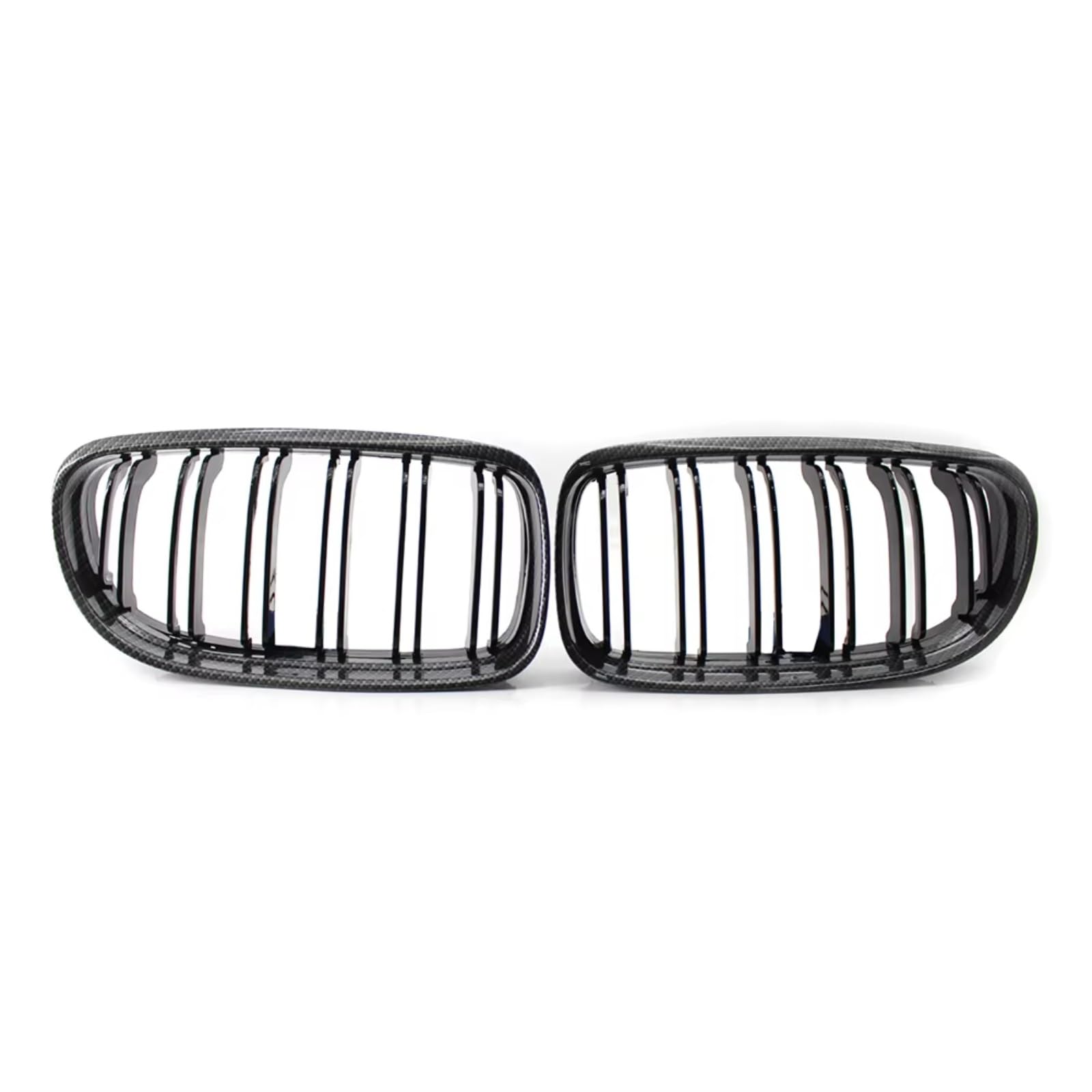 YPLVWSOYQ Nieren Kühlergrille Kompatibel Mit Für E90 E91 2009 2010 2011 2012 3er-Serie 325i 328i 335d 335i Doppellamellengrill Auto-Frontnieren-Stoßstangengrill 51137201970 von YPLVWSOYQ