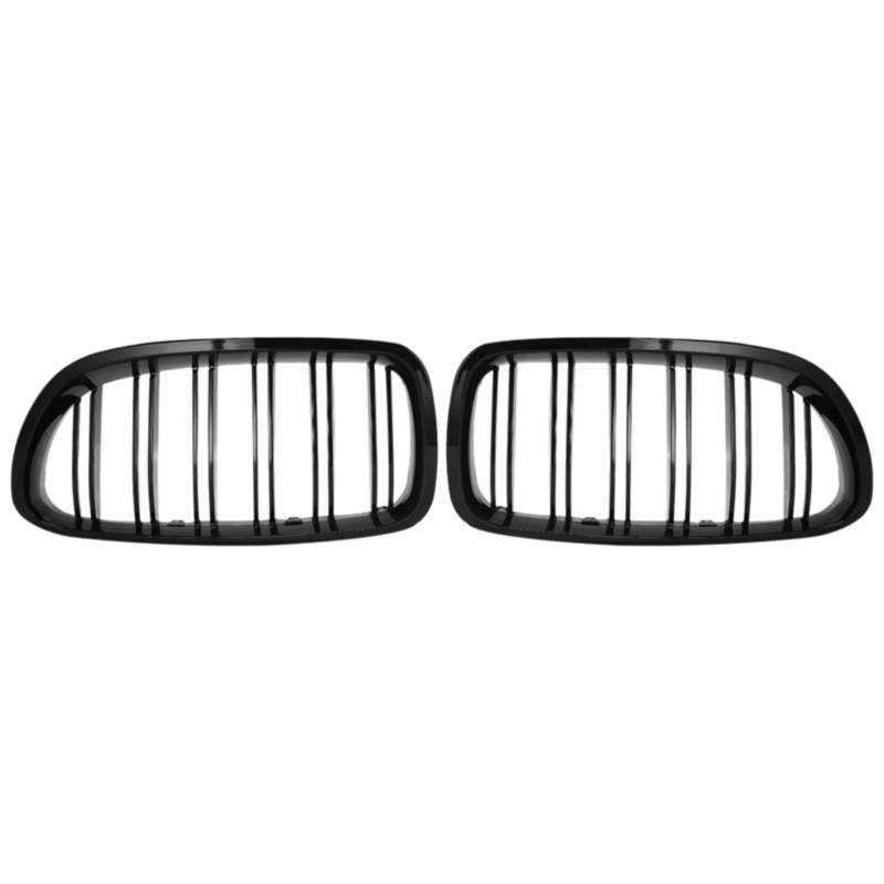 YPLVWSOYQ Nieren Kühlergrille Kompatibel Mit Für F10 F11 F18 Für M5 5er 2010 2011 2012 2013 2014 2015 2016 2017 Auto-Frontnierengitter Stoßstangengrill Glänzend Schwarz von YPLVWSOYQ