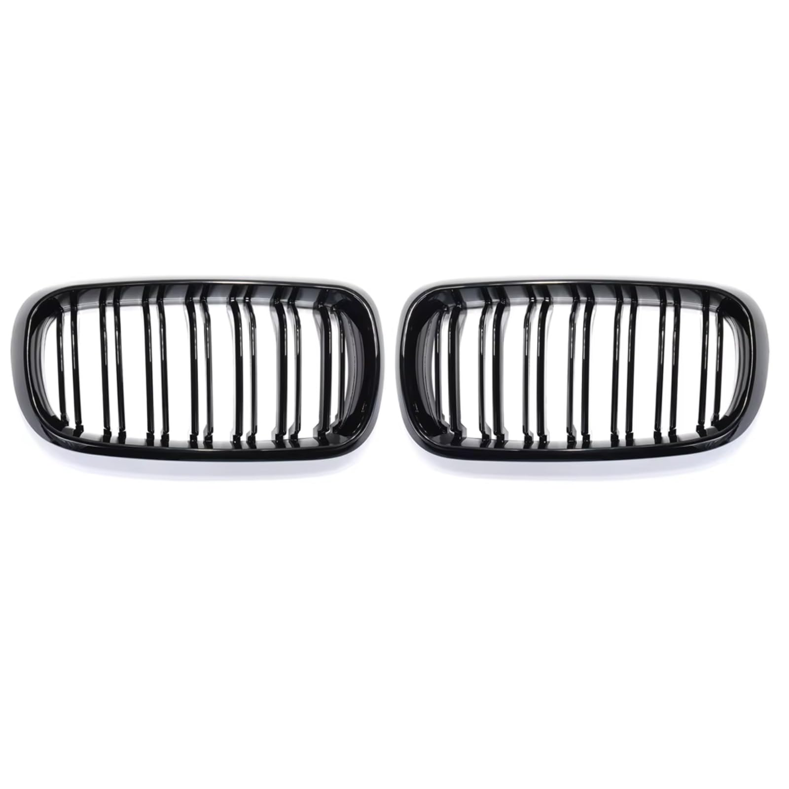 YPLVWSOYQ Nieren Kühlergrille Kompatibel Mit Für F15 F16 X5 X6 F85 F86 2014 2015 2016 2017 2018 Auto Front Nierengrill 2 Lamellen Frontstoßstange Kühlergrill 51712334708 von YPLVWSOYQ