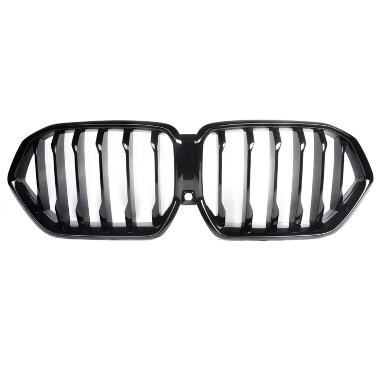 YPLVWSOYQ Nieren Kühlergrille Kompatibel Mit Für X6 G06 X6M F96 2020 2021 2022, Auto-Frontnierengrill, Glänzend Schwarz, Ersatzteile, Frontstoßstange, Racing-Kühlergrill(1 Slat) von YPLVWSOYQ