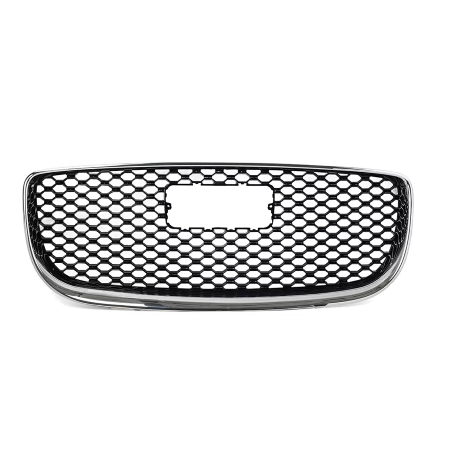 YPLVWSOYQ Nieren Kühlergrille Kompatibel Mit Jaguar Für XJ 2016 2017 2018 2019 2020 OEM: C2D35725 Auto-Frontstoßstange, Kühlergrill, Netzgitter, Vordere Obere Stoßstange, Renngrill(Sliver Black) von YPLVWSOYQ