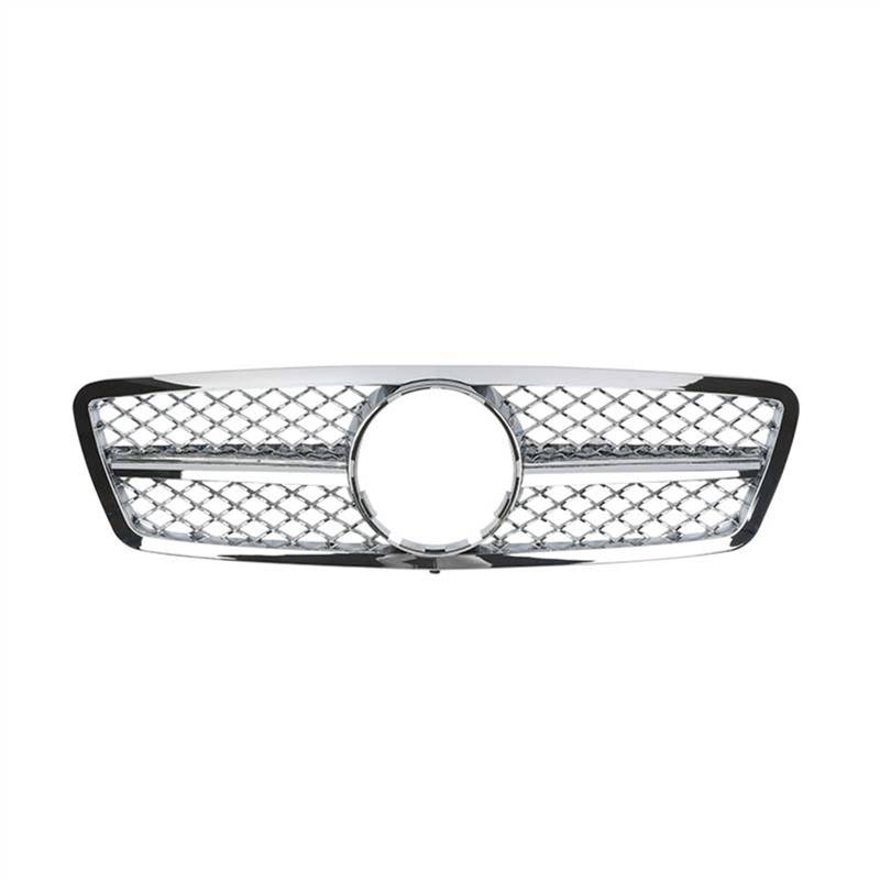 YPLVWSOYQ Nieren Kühlergrille Kompatibel Mit Mercedes Für Benz Für C-Klasse W203 C230 C320 C240 ​​2000 2001 2002 2003 2004 2005 2006. Auto-Oberstoßstangenhaube, Netzgitter von YPLVWSOYQ