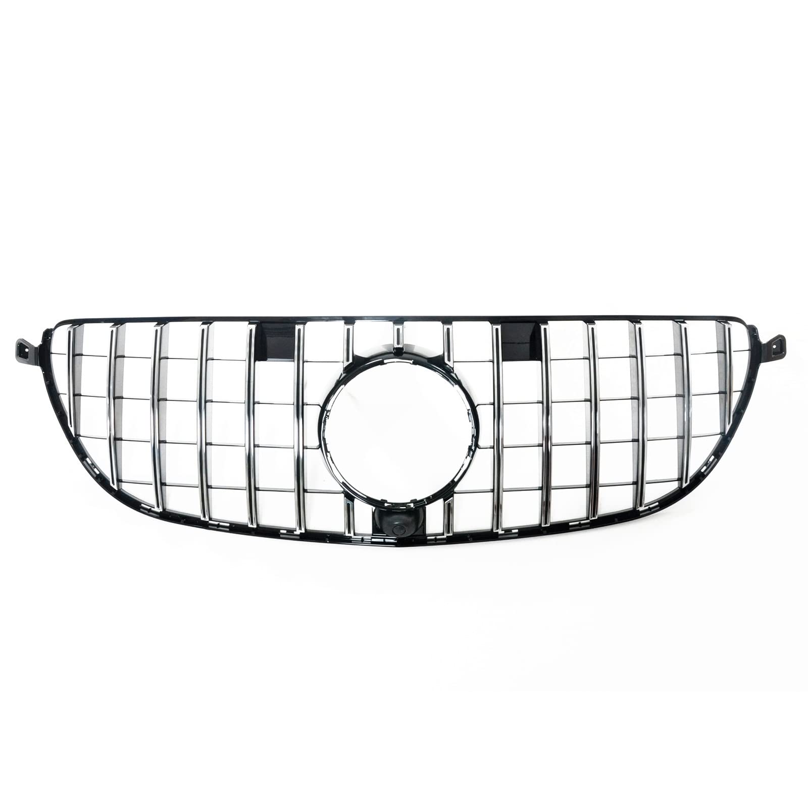 YPLVWSOYQ Nieren Kühlergrille Kompatibel Mit Mercedes Für Benz Für W166 GLE63 AMG 2015 2016 2017 2018. Frontgrill, Lüftungsgitter, Autogitter, Kühler, Obere Stoßstangenhaube von YPLVWSOYQ