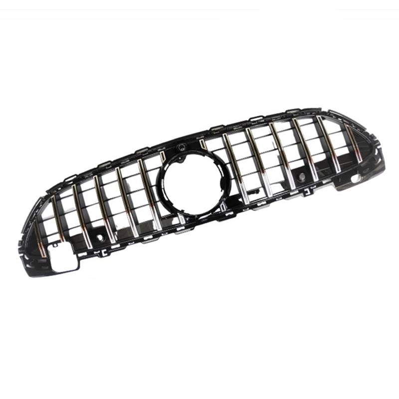 YPLVWSOYQ Nieren Kühlergrille Kompatibel Mit Mercedes Für Benz Für W206 C180 C200 C300 GT C-Klasse 2021 2022 Frontgrills Gitter Auto Obere Stoßstange Haube Mesh Grid Kit von YPLVWSOYQ