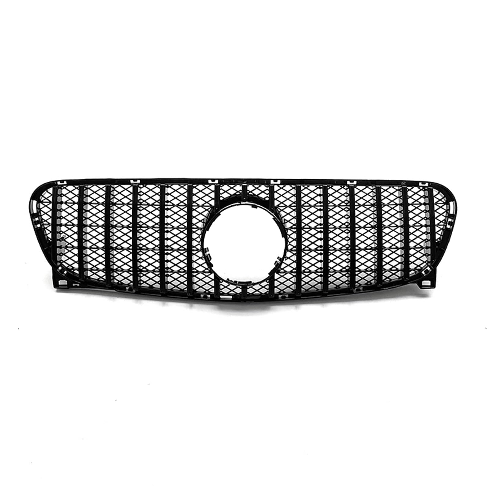 YPLVWSOYQ Nieren Kühlergrille Kompatibel Mit Mercedes Für Benz Für X156 GLA200 GLA250 2014 2015 2016, Auto-Oberstoßstangenhaube, Frontgrill, Lüftungsgitter, Netzkühler(color1) von YPLVWSOYQ