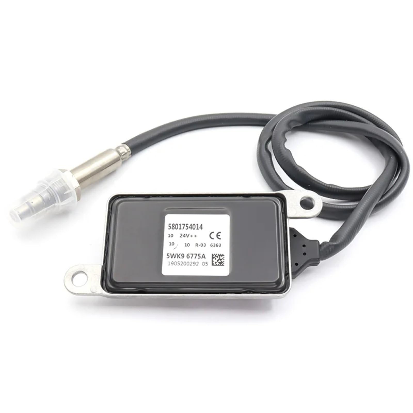 YPLVWSOYQ Stickoxid NOx Sensor 24 V NOx-Stickstoff-Sauerstoff-Sensorsonde Lambdasonde OE: 5801754014 5WK96775A Abgaserkennung Nox-Sensor von YPLVWSOYQ