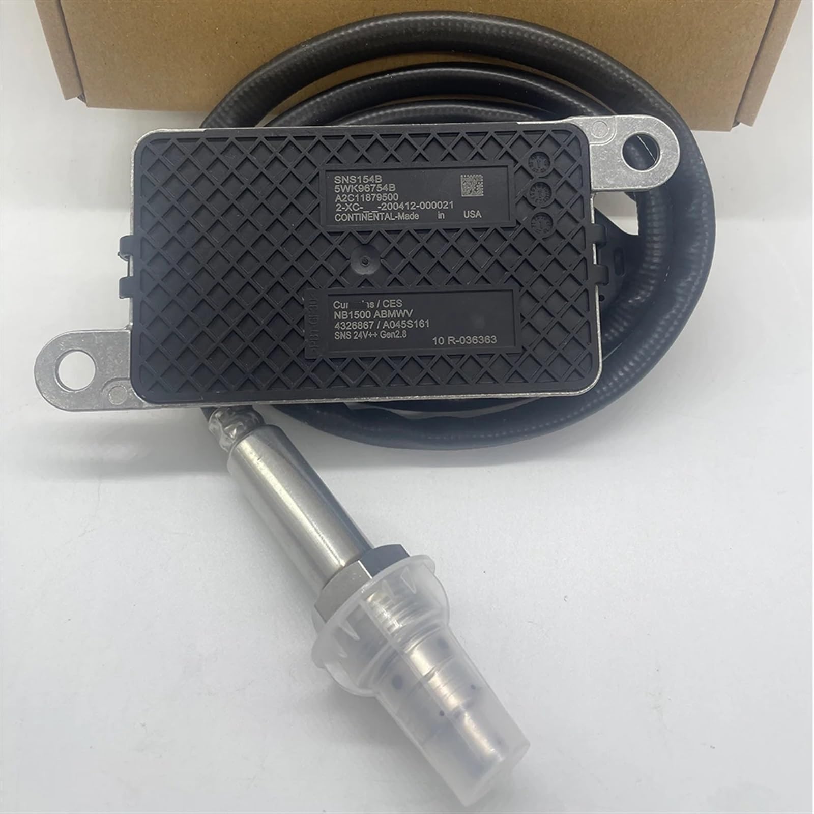 YPLVWSOYQ Stickoxid NOx Sensor Kompatibel Mit Cummins LKW 4326867 5WK96754C 5WK96754B NOX Sensor Stickstoff Sauerstoff Sensor Motor LKW Ersatzteile von YPLVWSOYQ