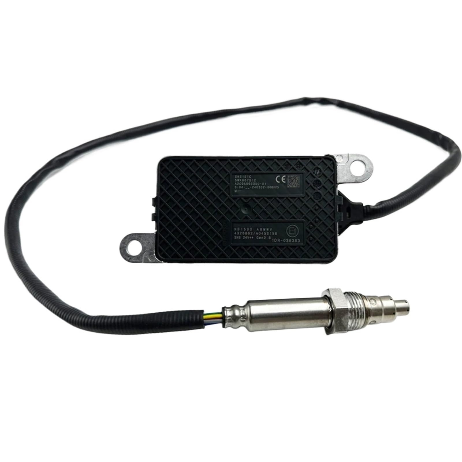 YPLVWSOYQ Stickoxid NOx Sensor Kompatibel Mit Cummins Motor 24 V OE: 4326862RX 2872945 4326862 5WK96751C NOX-Stickstoff-Sauerstoff-Sensor-Sonden-Zubehör von YPLVWSOYQ