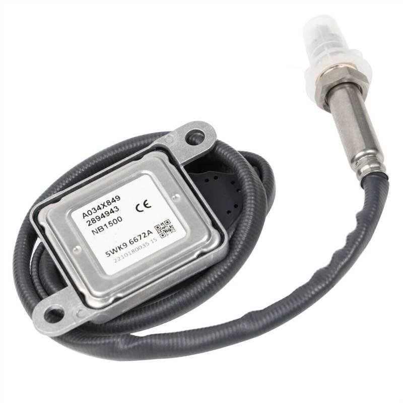 YPLVWSOYQ Stickoxid NOx Sensor Kompatibel Mit Peterbilt 320 365 384 567 367 388 389 Auto Nox Sensor 12V Stickoxid Sensor 4 Pins Motor Ersatzteile 2871974 2894943 5WK96672A 4984912 von YPLVWSOYQ