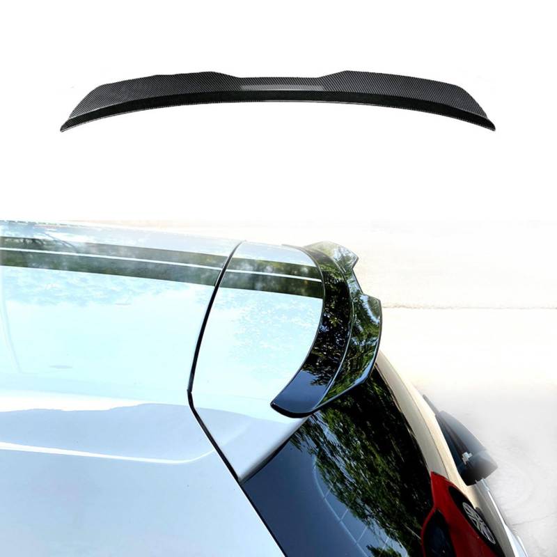 Auto Heckspoiler für Audi S6 Avant (4F,C6,C7) 2006-2011 2012 2013 2014 2015 2016 2017 2018, Spoiler KofferraumSpoiler Autodach Rear Spoiler Autoteile,Carbon Fiber Texture von YPZHGS