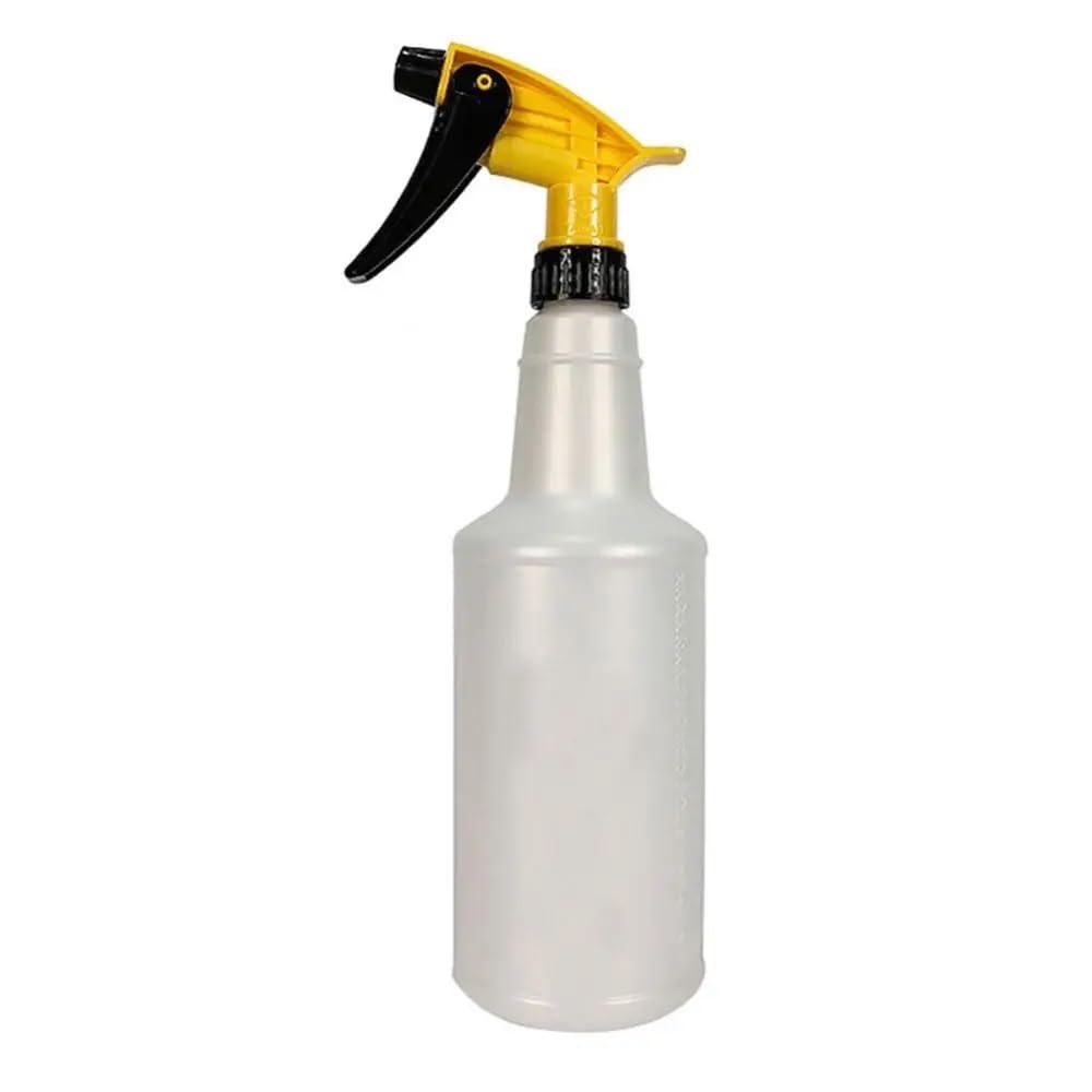 Autowasch-Sprühflasche, Handpumpe, Druckauslöser-Sprühflasche, Plant Mister Handsprüher, Autofenster-Reinigungswerkzeug, Schaumgießkanne, Friseur-Sprühflasche, tragbare Kunststoff-Sprühflaschen(Yellow von YQ-ERVBERV