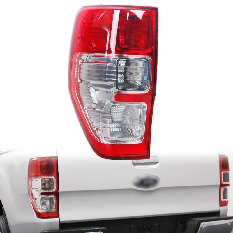 Rücklicht Rückleuchte für Ford Ranger Ute PX XL XLS XLT 2011-2020, Auto Rücklicht Montage Bremslicht Blinker Links Rechts Ersatzteile,Left von YQINGQ