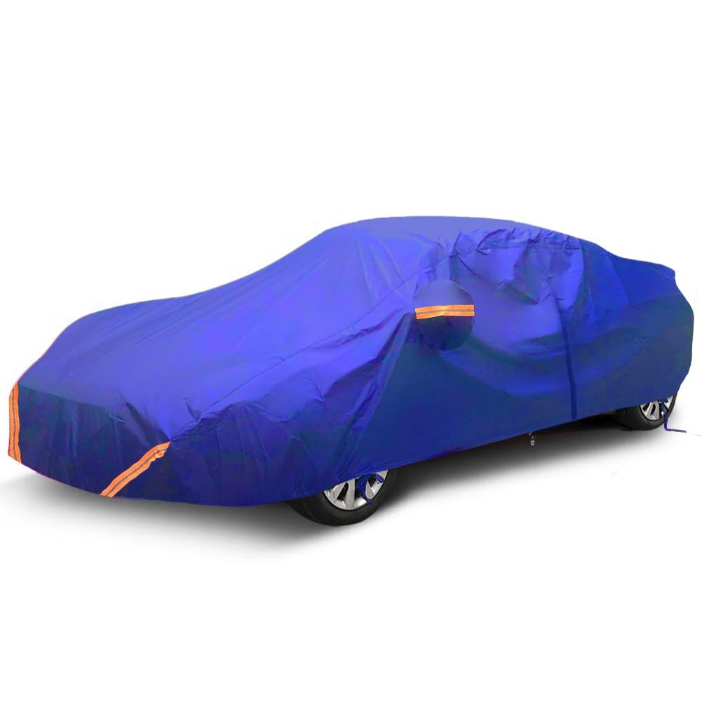 Autoabdeckung Für Audi 100 | Vollständige Autoabdeckung Sonne Regen Kratzer UV Staub Schutz Allwetter- Und Winddichte Autoabdeckung von YQISHI