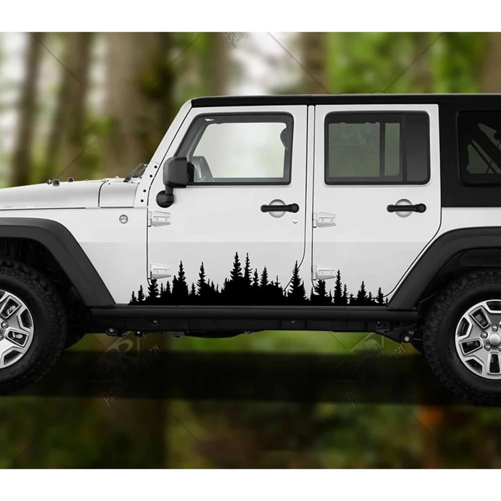 1 stücke Banner Aufkleber Auto Aufkleber Styling Volle Körper Dekor Seite Rock Windows LKW Pickup Auto SUV Vinyl Zubehör Wrap Aufkleber von YQSLYQS