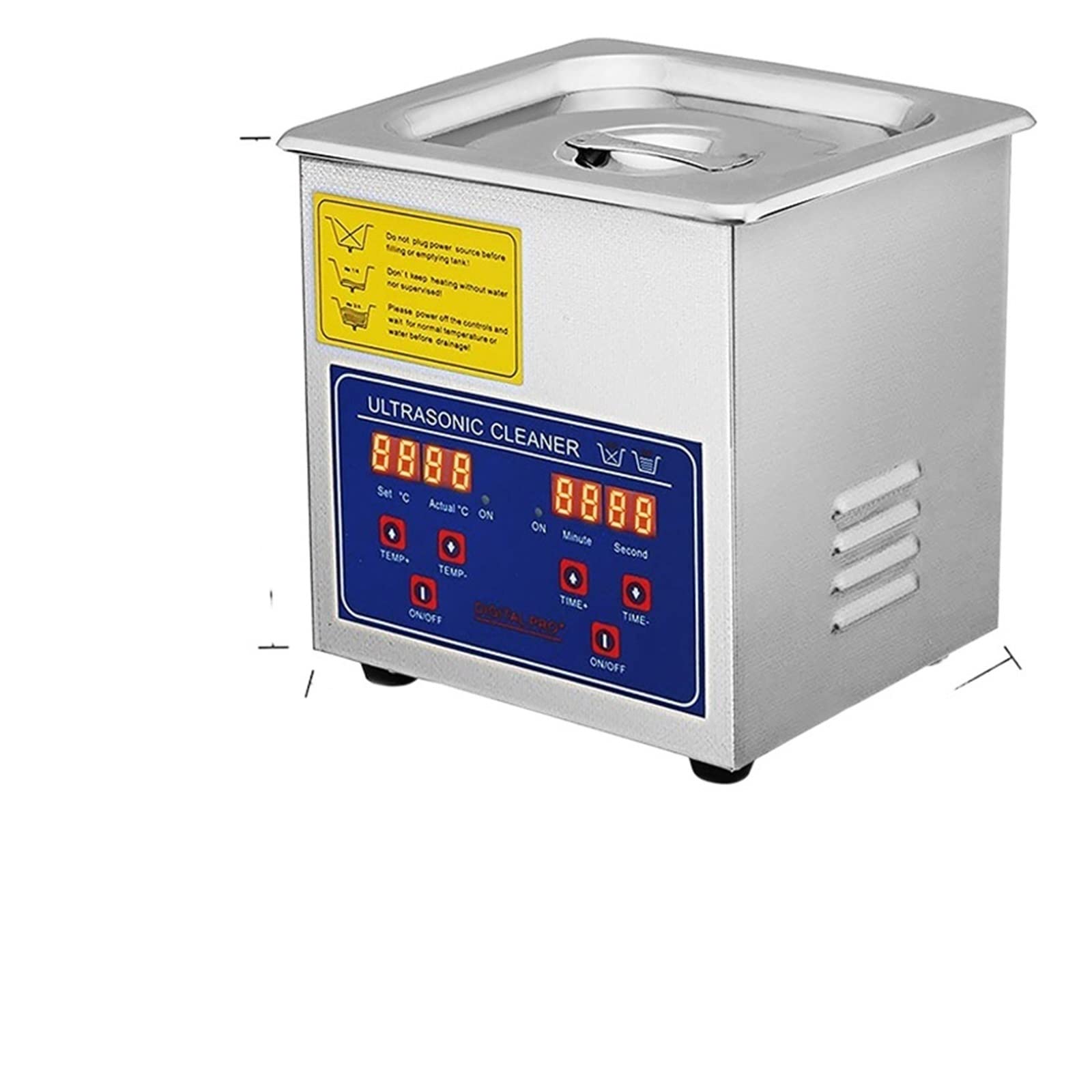 1.3L 2L 3L 6L 10L 15L 22L 30L Ultraschallreiniger Lave-Dishes Tragbare Waschmaschine Geschirrspüler Ultraschall Haushaltsgeräte(1.3L) von YQVEOT