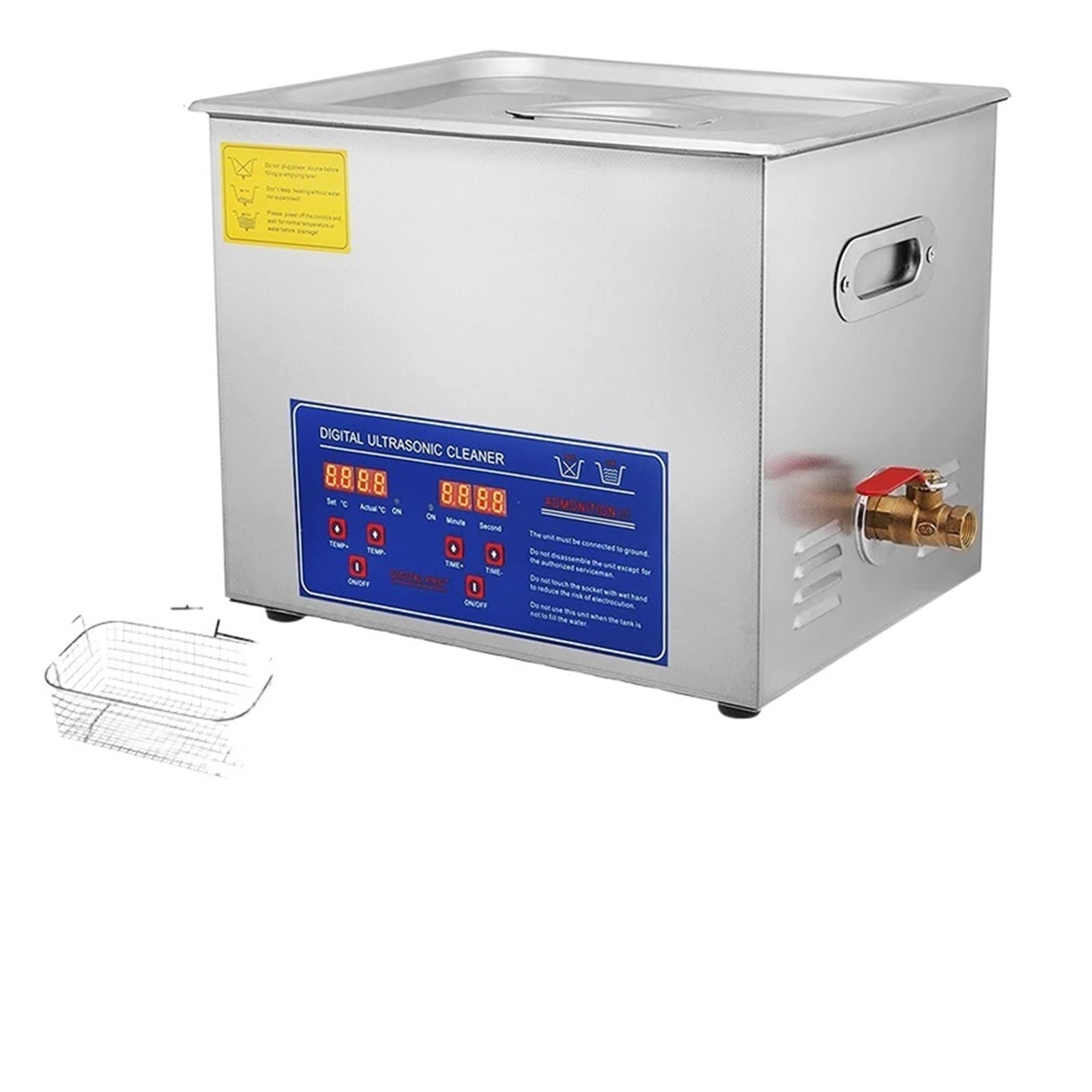 1.3L 2L 3L 6L 10L 15L 22L 30L Ultraschallreiniger Lave-Dishes Tragbare Waschmaschine Geschirrspüler Ultraschall Haushaltsgeräte(15L) von YQVEOT