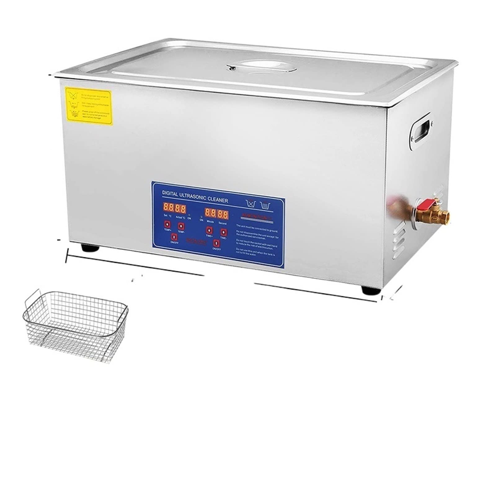 1.3L 2L 3L 6L 10L 15L 22L 30L Ultraschallreiniger Lave-Dishes Tragbare Waschmaschine Geschirrspüler Ultraschall Haushaltsgeräte(22L) von YQVEOT