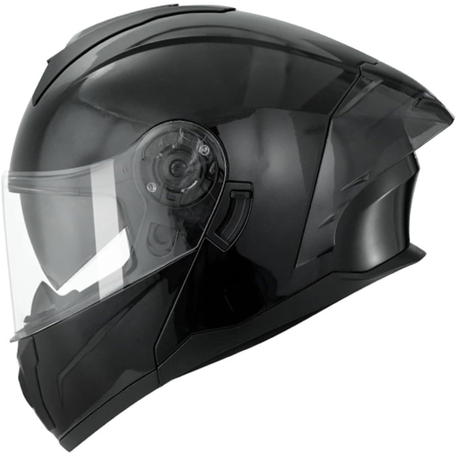 YQWDWD Motorradhelm Klapphelm, DOT/ECE-Zertifizierter Integralhelm Für Männer Und Frauen, Modularer Motorradhelm Mit Doppelvisier, Integrierter Moped-Scooter-Helm D,3XL=65~66CM von YQWDWD