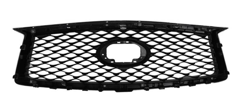 Auto Front Grill Auto Front Stoßstange Grill Für QX50 2018 Oberen Stoßstange Haube Mesh Grille Auto Zubehör Auto Front Nieren Kühlergrill von YQZGRD