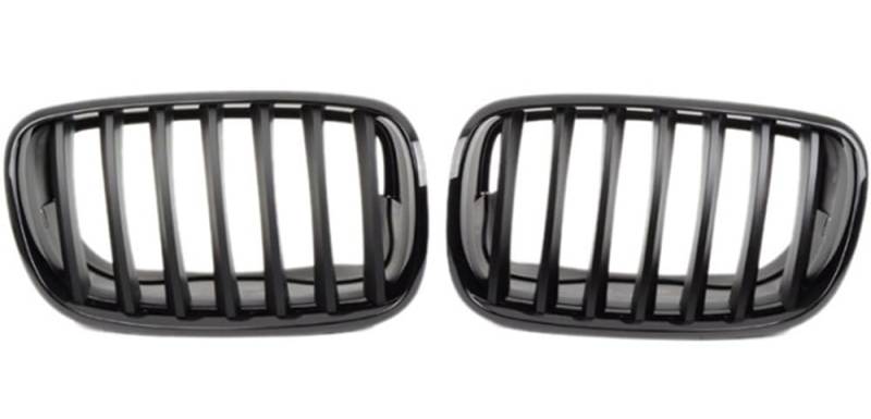 Auto Front Grill Auto Front Stoßstange Haube Nieren Grille Für X5 E70 2006-2013 51712150246 51712150247 Auto Zubehör Auto Front Nieren Kühlergrill von YQZGRD