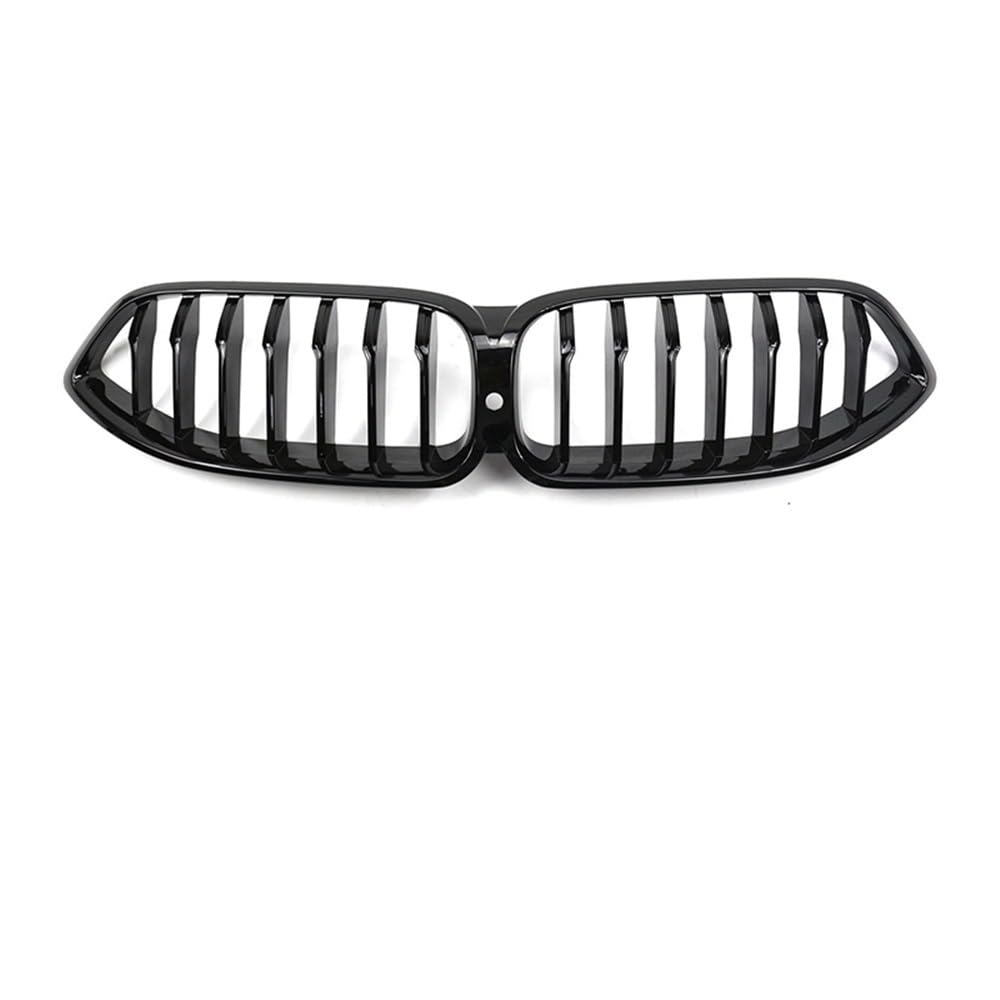 Auto Front Grill Auto Front Stoßstange Niere Haube Grille Für 8 Serie G14 G15 G16 2018-2022 Klavier Schwarz Carbon Stil Auto Zubehör Auto Front Nieren Kühlergrill von YQZGRD