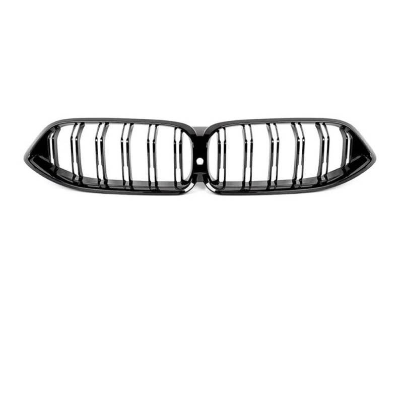 Auto Front Grill Auto Front Stoßstange Niere Haube Grille Für 8 Serie G14 G15 G16 2018-2022 Klavier Schwarz Carbon Stil Auto Zubehör Auto Front Nieren Kühlergrill von YQZGRD