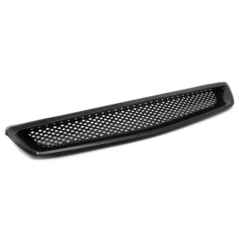 Auto Front Grill Auto Fronthaube Mesh Stoßstangengrill für Civic EK CX DX EX HX LX Typ R 1999-2000 Auto Front Nieren Kühlergrill von YQZGRD