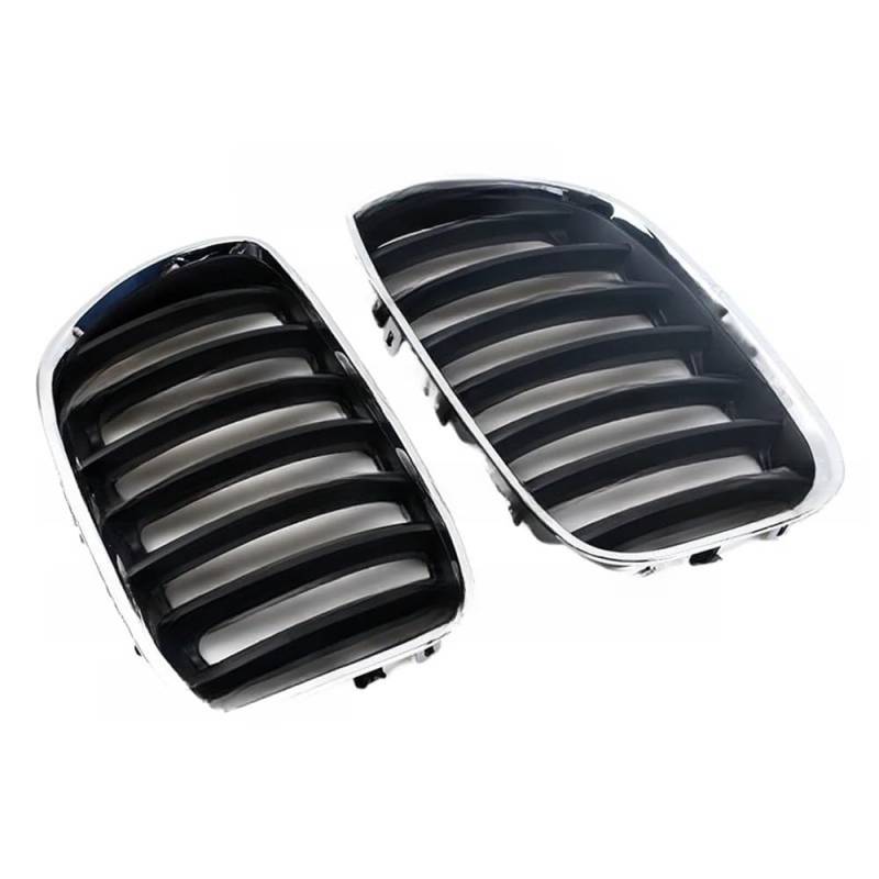 Auto Front Grill Für X5 E53 2000 2001 2002 2003 2004 2005 2006 Auto-Frontstoßstangengrill-Zubehör 51137113733 51137113734 Auto Front Nieren Kühlergrill von YQZGRD